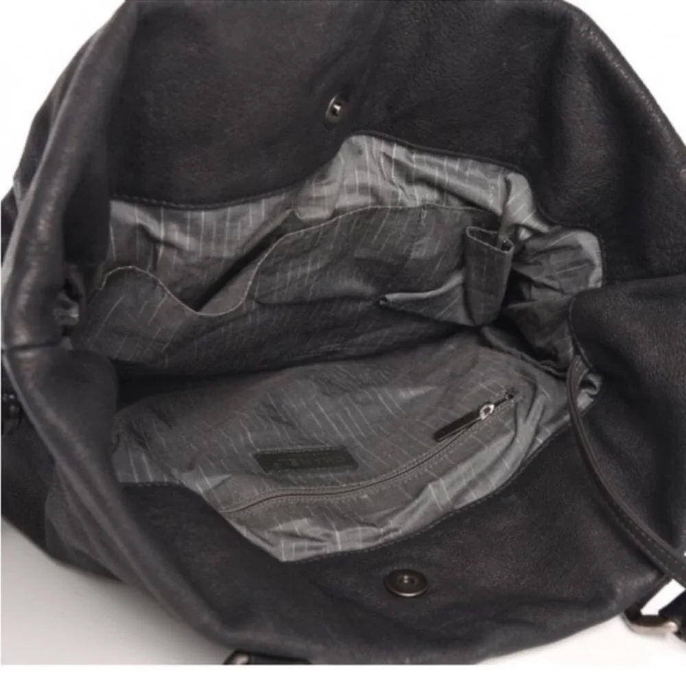 LARGE CHANEL LEATHER TOTE HOBO - Picture 6 of 13